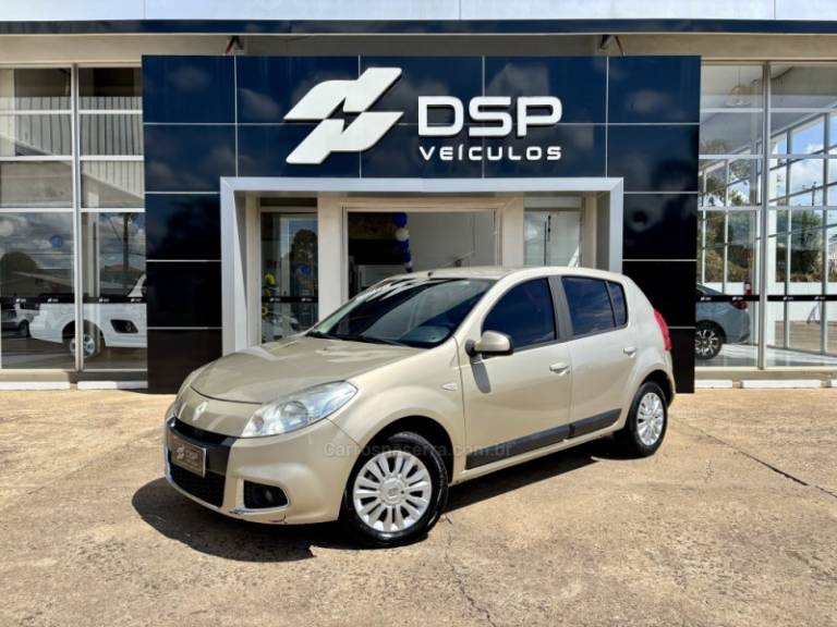 RENAULT - SANDERO - 2011/2012 - Bege - R$ 29.900,00