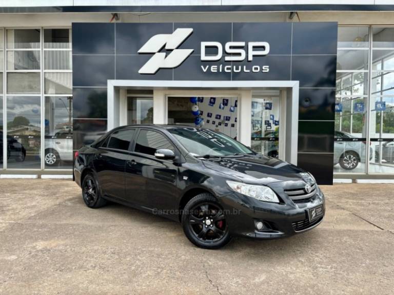 TOYOTA - COROLLA - 2008/2009 - Preta - R$ 49.900,00