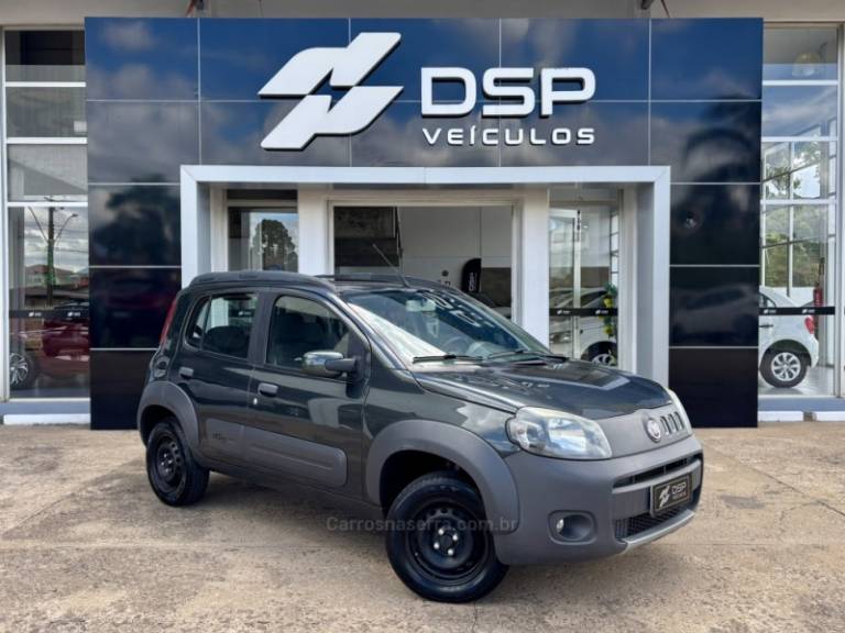 FIAT - UNO - 2012/2013 - Cinza - R$ 36.900,00